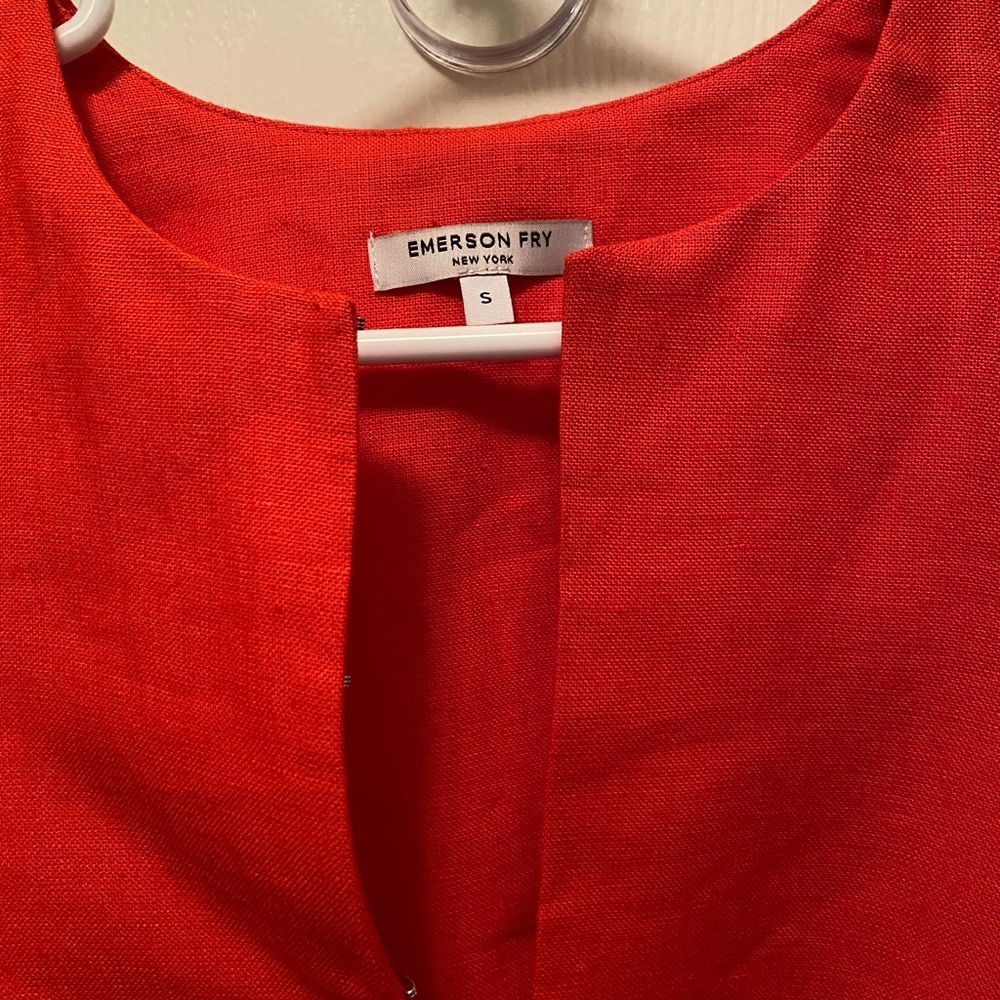 Red Emerson Frye Blouse